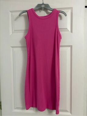 a new day Fuchsia Sleeveless Tank Dress 💕 EUC